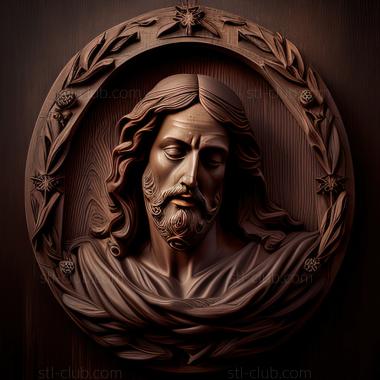 3D model st jesus (STL)